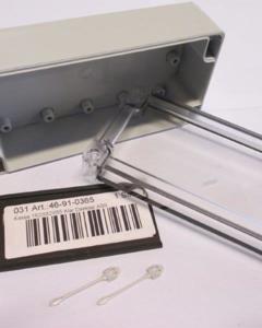 Box 162x82x55 Transp.cover ABS